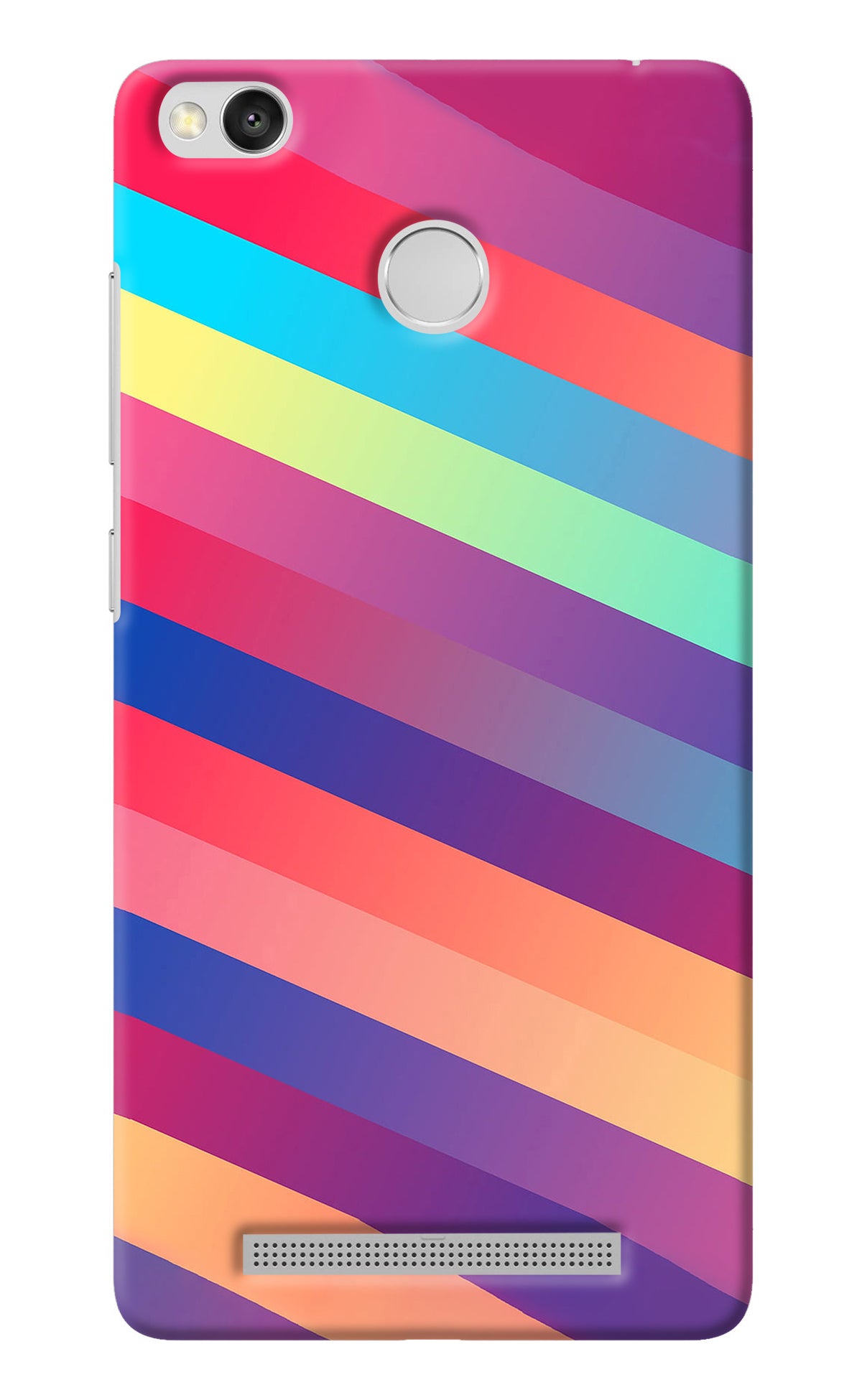 Stripes color Redmi 3S Prime Back Cover