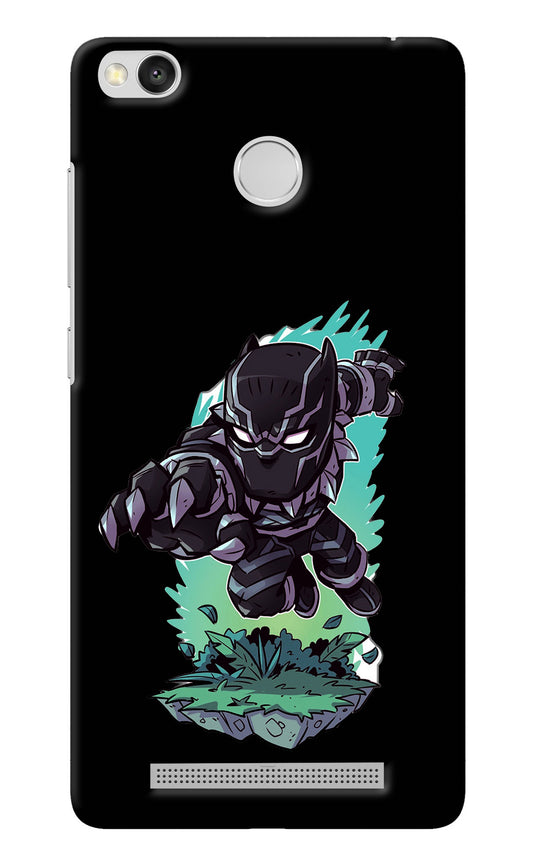 Black Panther Redmi 3S Prime Back Cover
