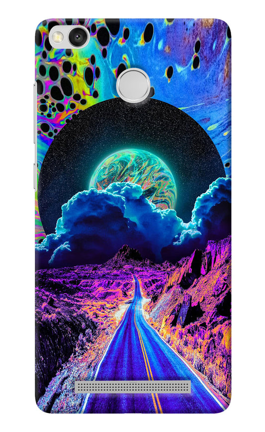 Psychedelic Painting Redmi 3S Prime Back Cover