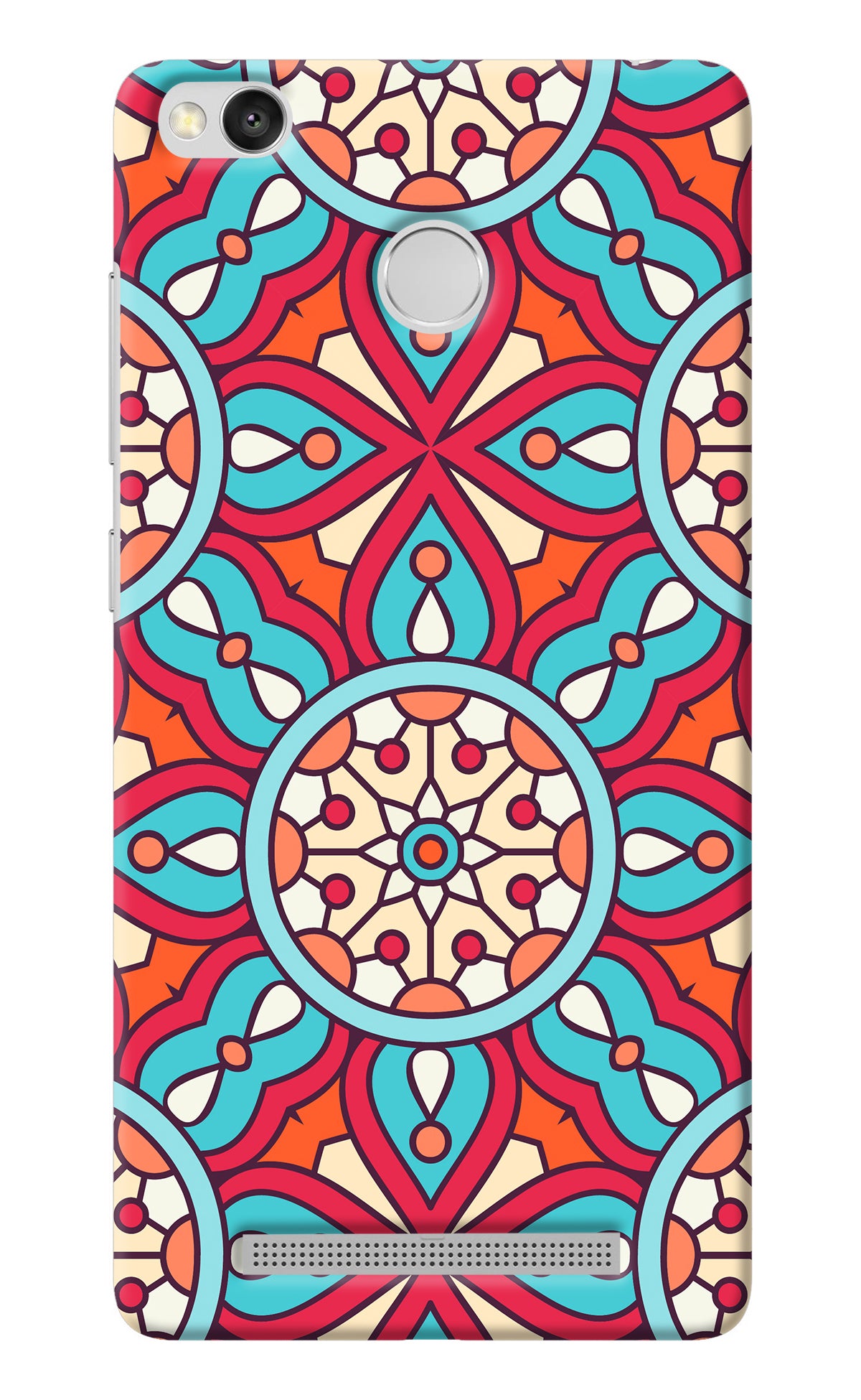 Mandala Geometric Redmi 3S Prime Back Cover