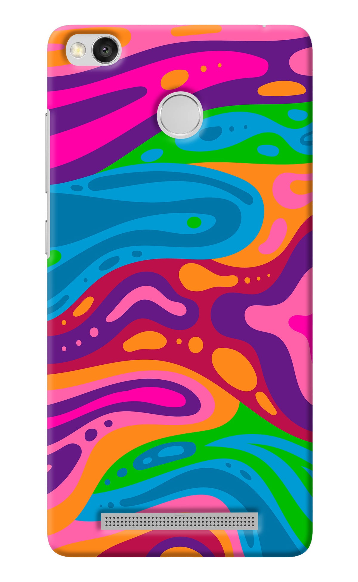 Trippy Pattern Redmi 3S Prime Back Cover