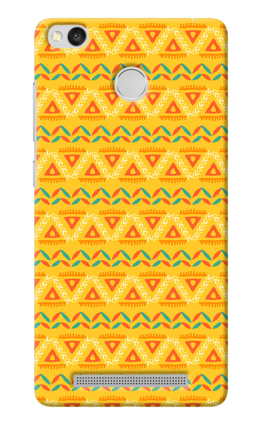 Tribal Pattern Redmi 3S Prime Back Cover