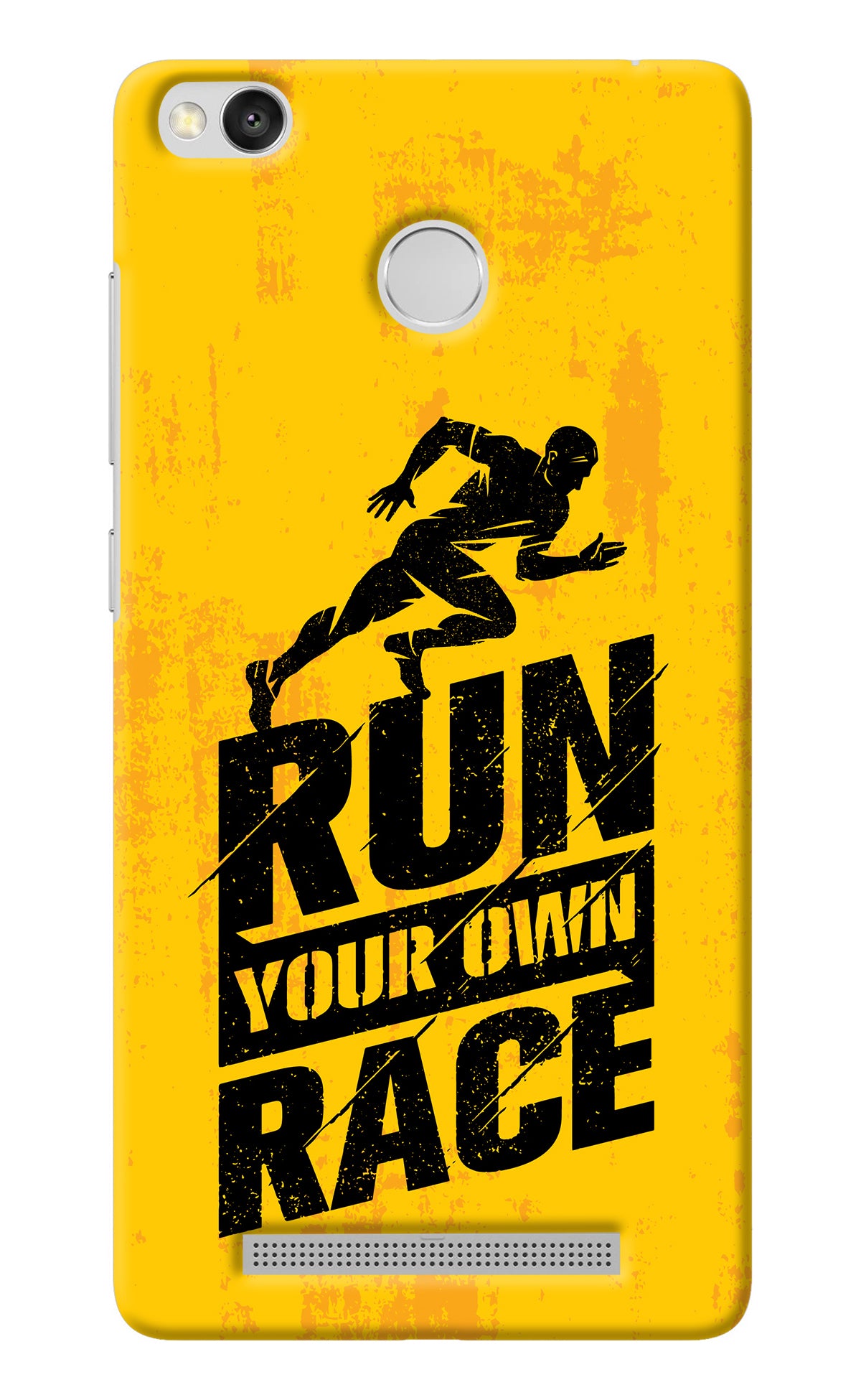 Run Your Own Race Redmi 3S Prime Back Cover