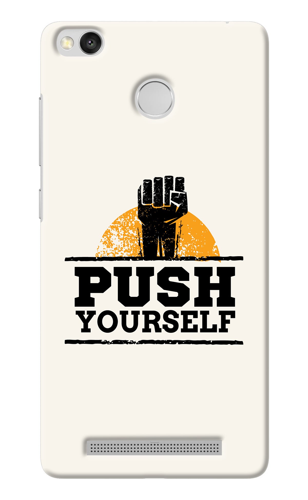 Push Yourself Redmi 3S Prime Back Cover