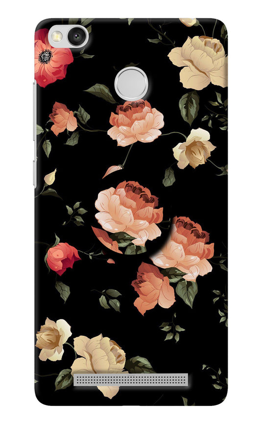 Flowers Redmi 3S Prime Pop Case