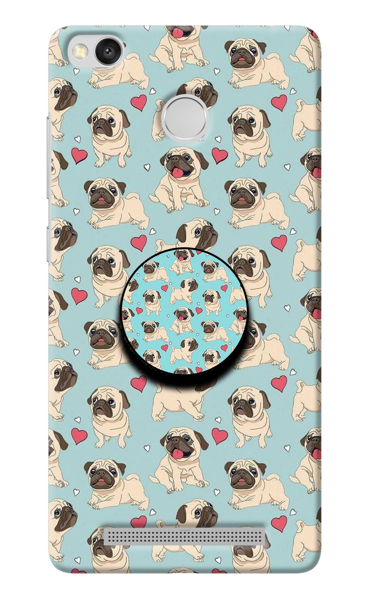 Pug Dog Redmi 3S Prime Pop Case