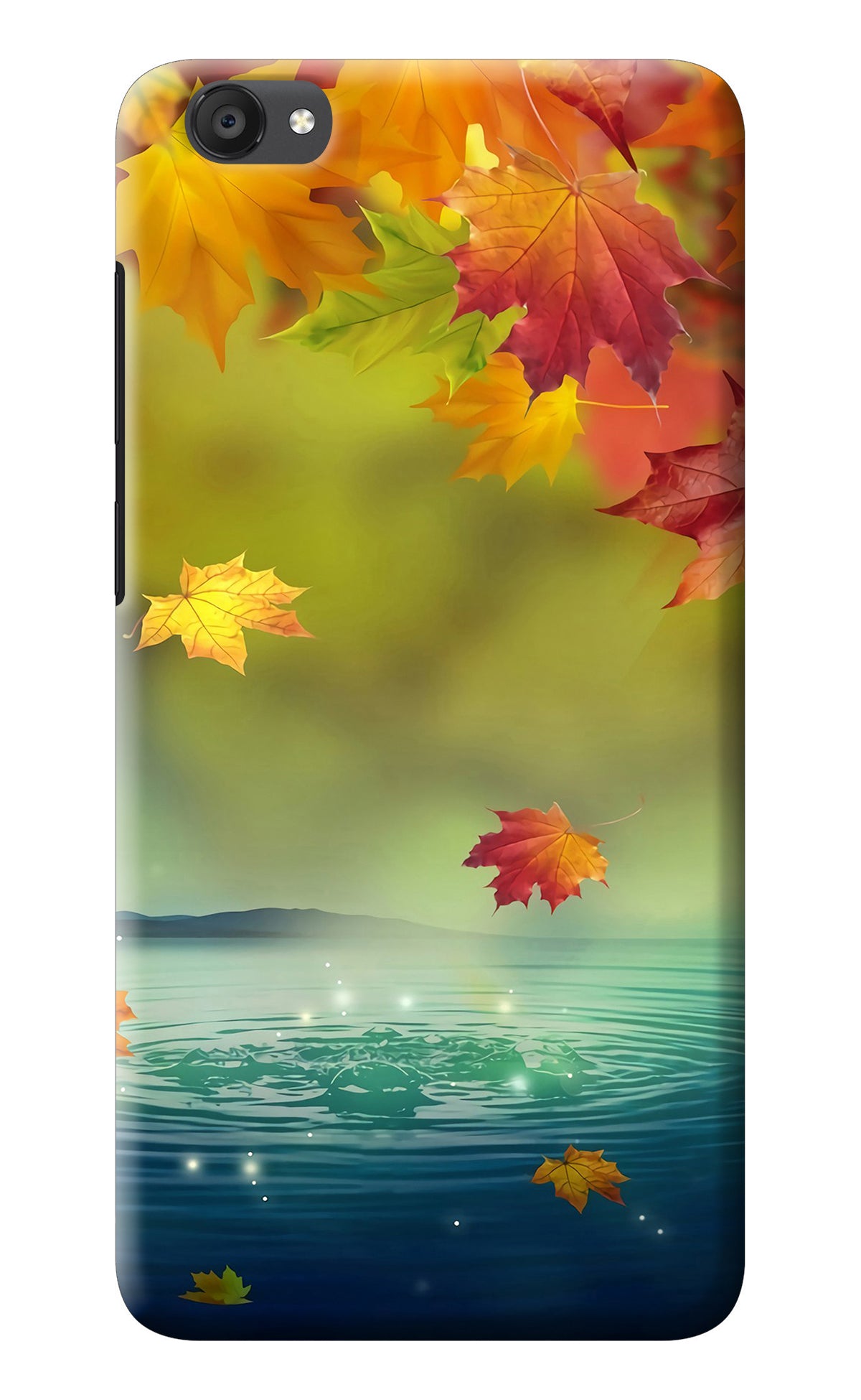 Flowers Vivo Y55s Back Cover