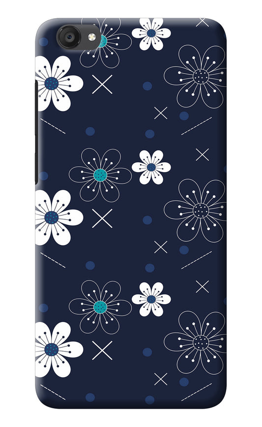 Flowers Vivo Y55s Back Cover