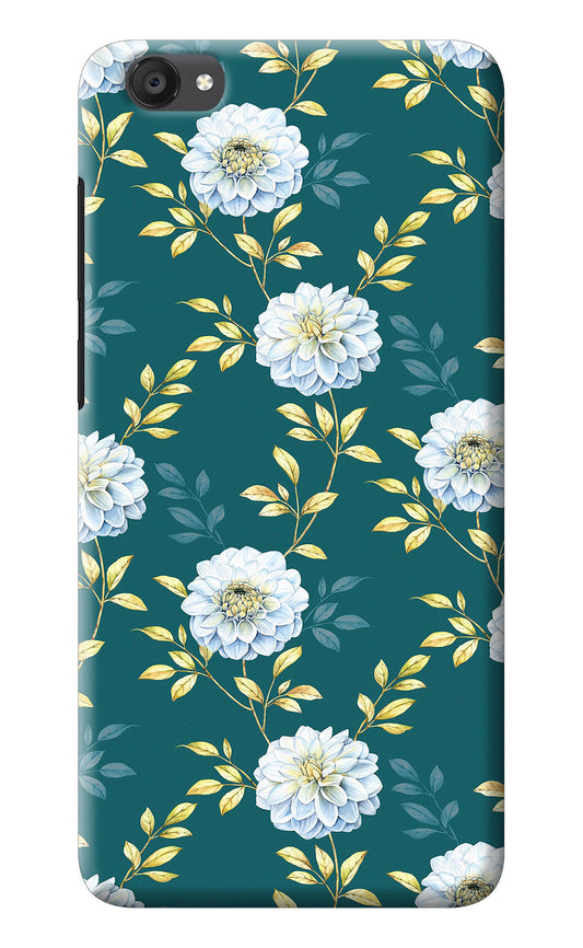 Flowers Vivo Y55s Back Cover