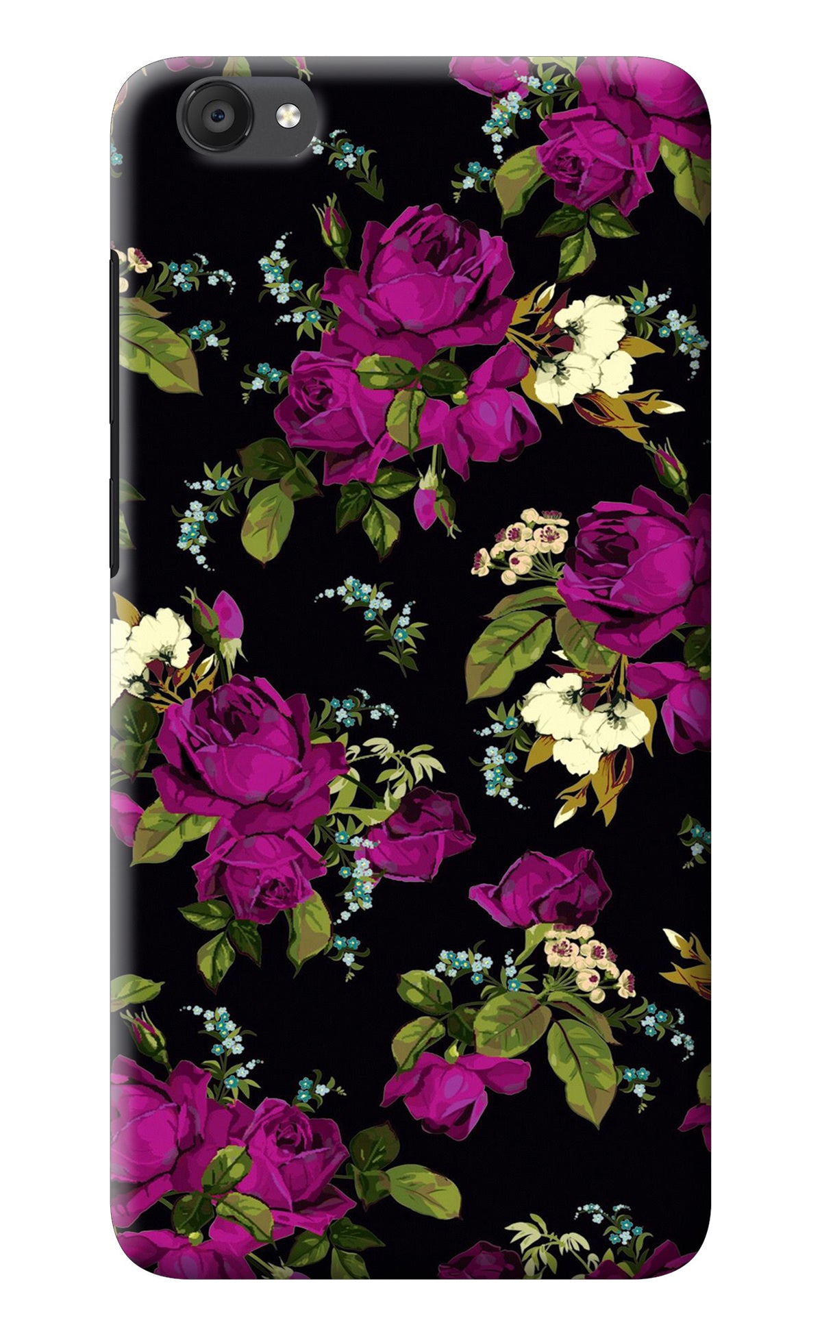 Flowers Vivo Y55s Back Cover