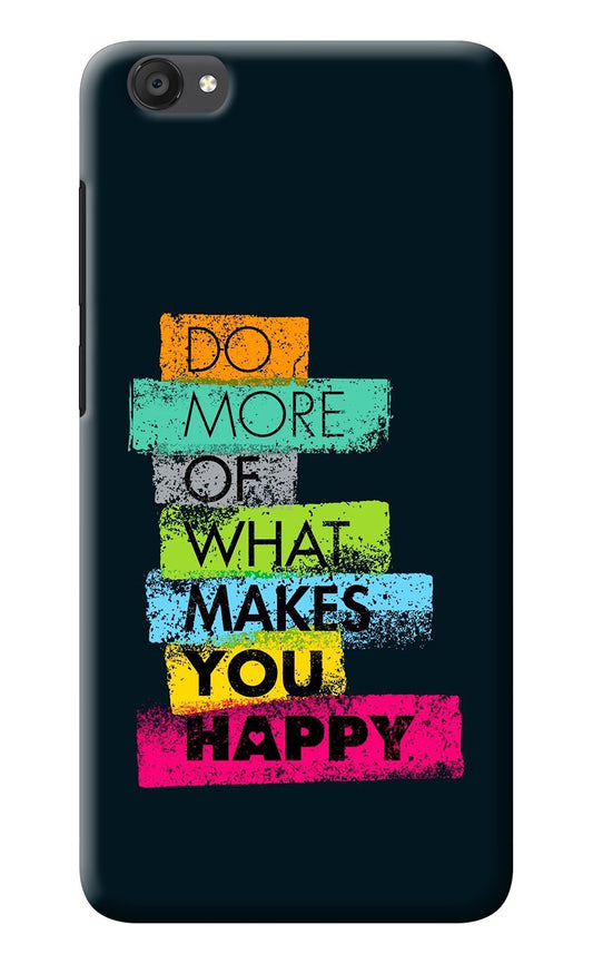 Do More Of What Makes You Happy Vivo Y55s Back Cover