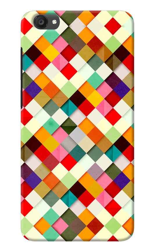Geometric Abstract Colorful Vivo Y55s Back Cover