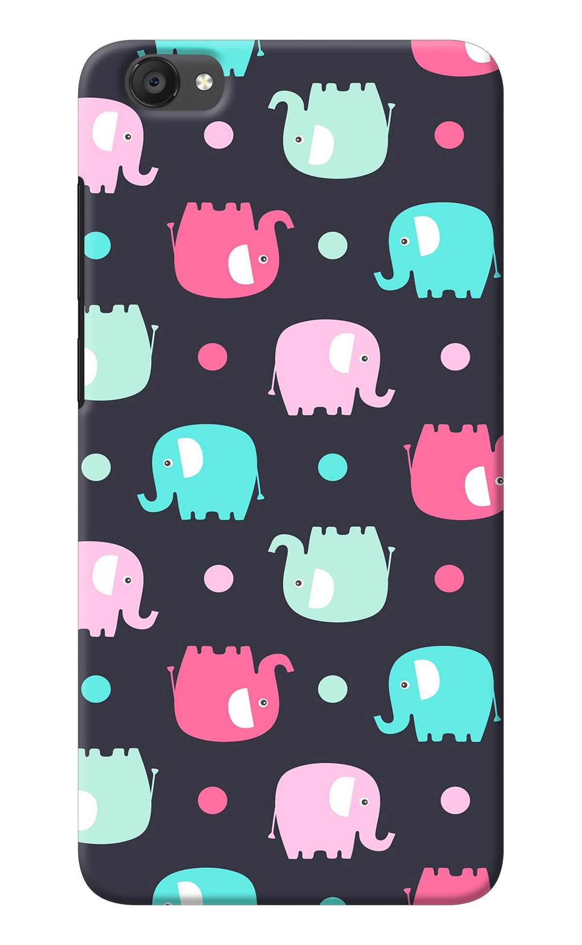 Elephants Vivo Y55s Back Cover