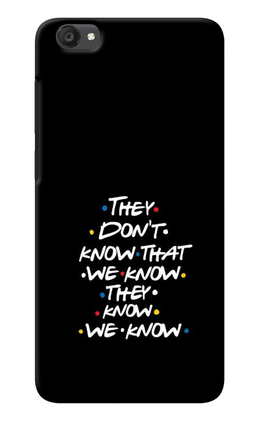 FRIENDS Dialogue Vivo Y55s Back Cover