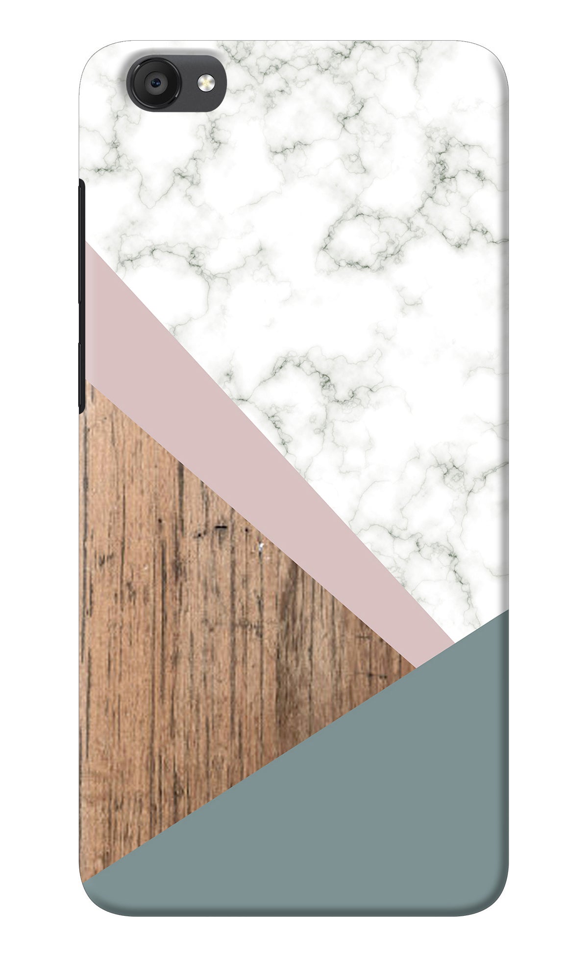 Marble wood Abstract Vivo Y55s Back Cover