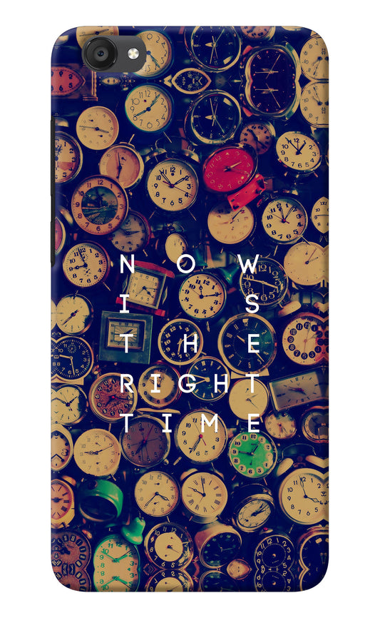 Now is the Right Time Quote Vivo Y55s Back Cover