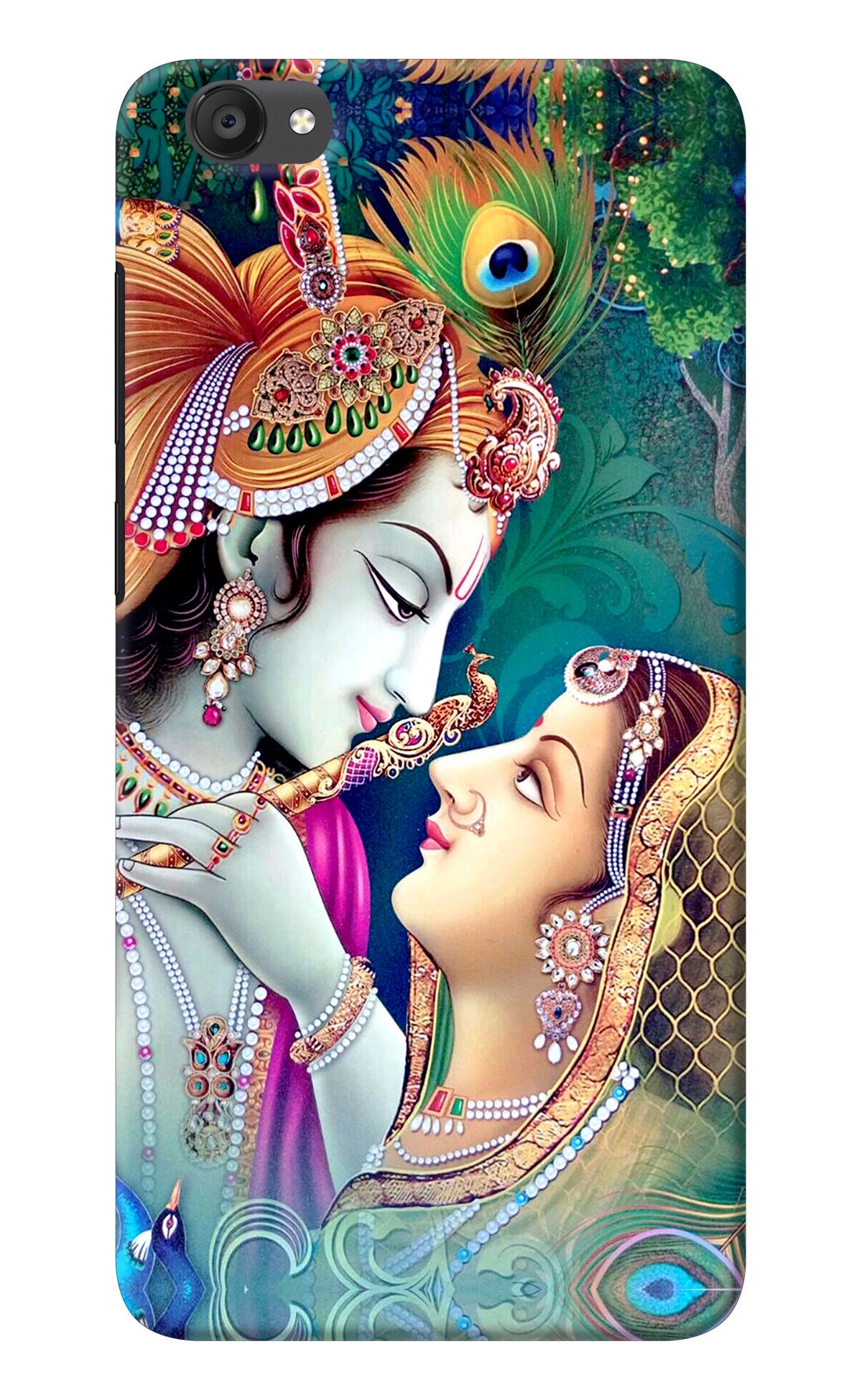 Lord Radha Krishna Vivo Y55s Back Cover