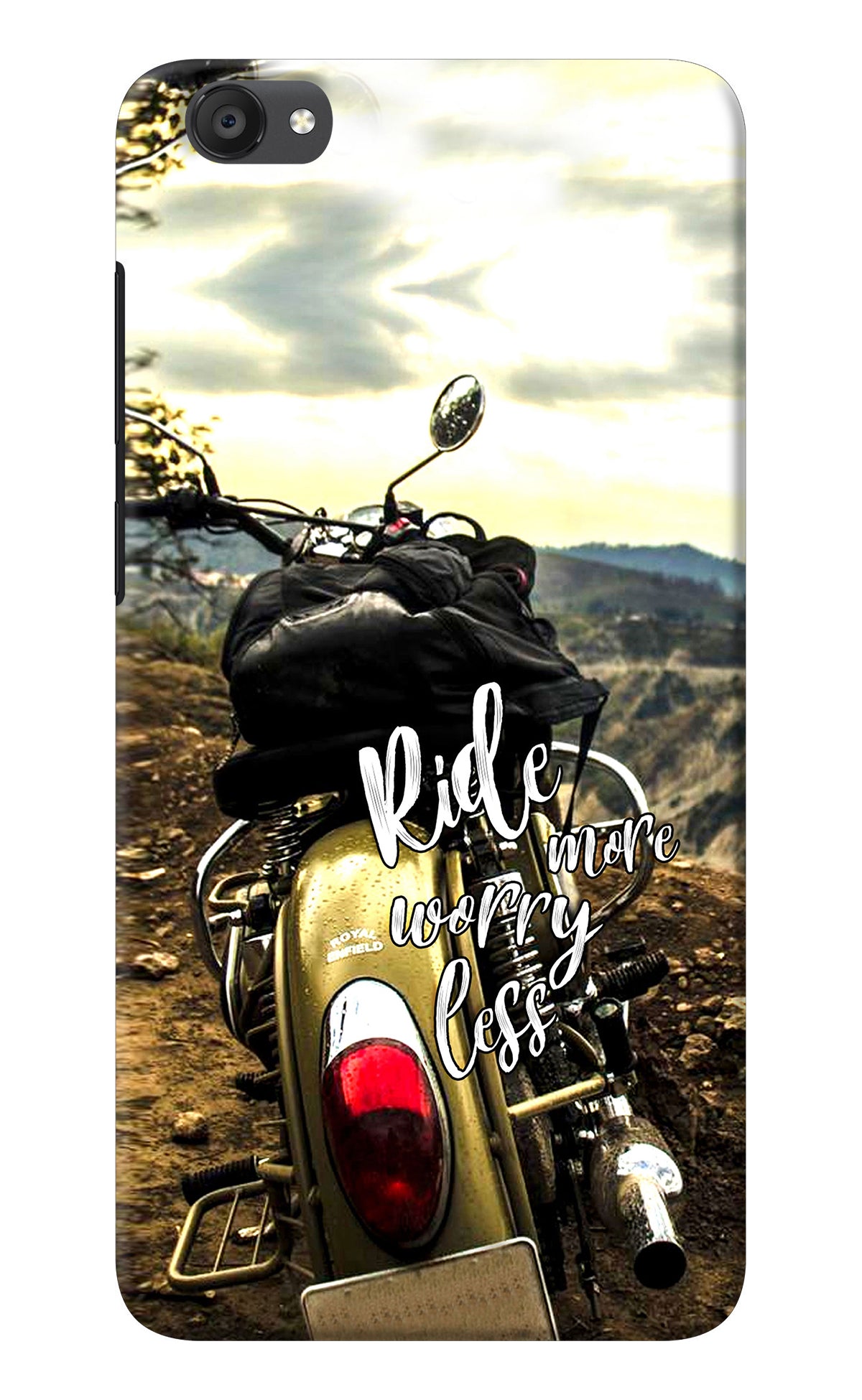 Ride More Worry Less Vivo Y55s Back Cover