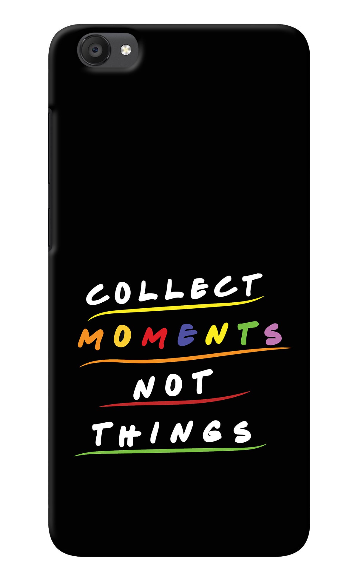 Collect Moments Not Things Vivo Y55s Back Cover