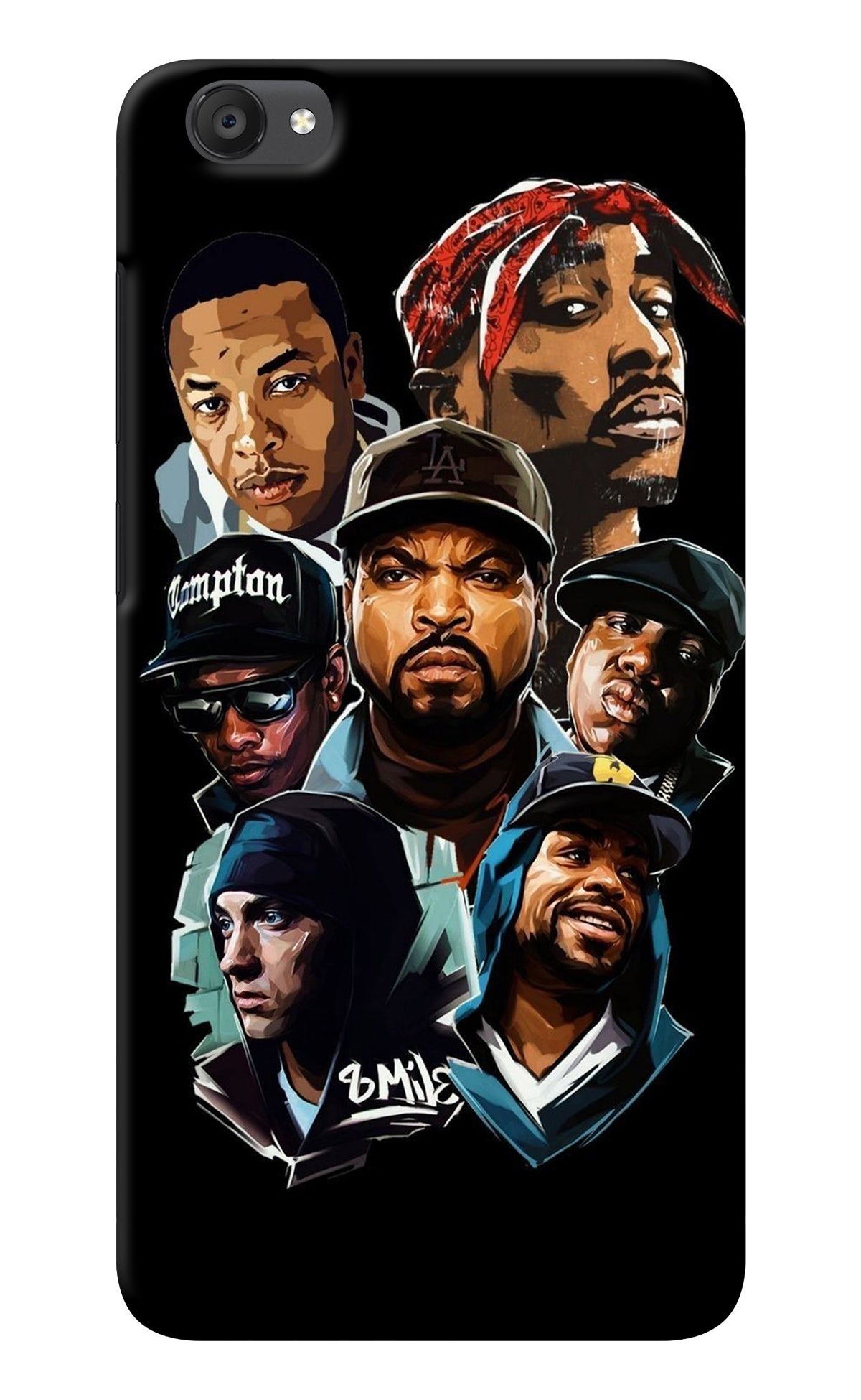 Rappers Vivo Y55s Back Cover