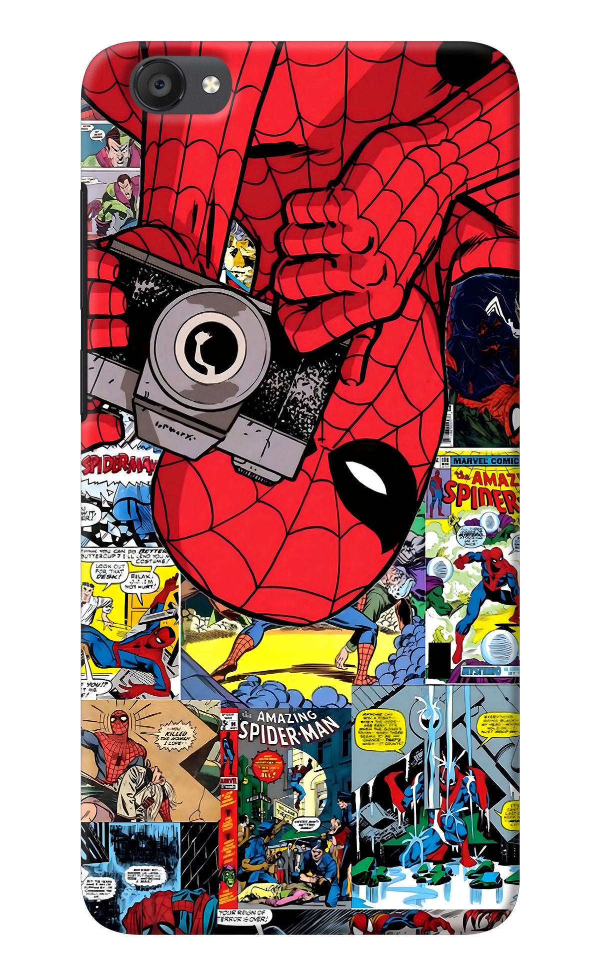 Spider Man Vivo Y55s Back Cover