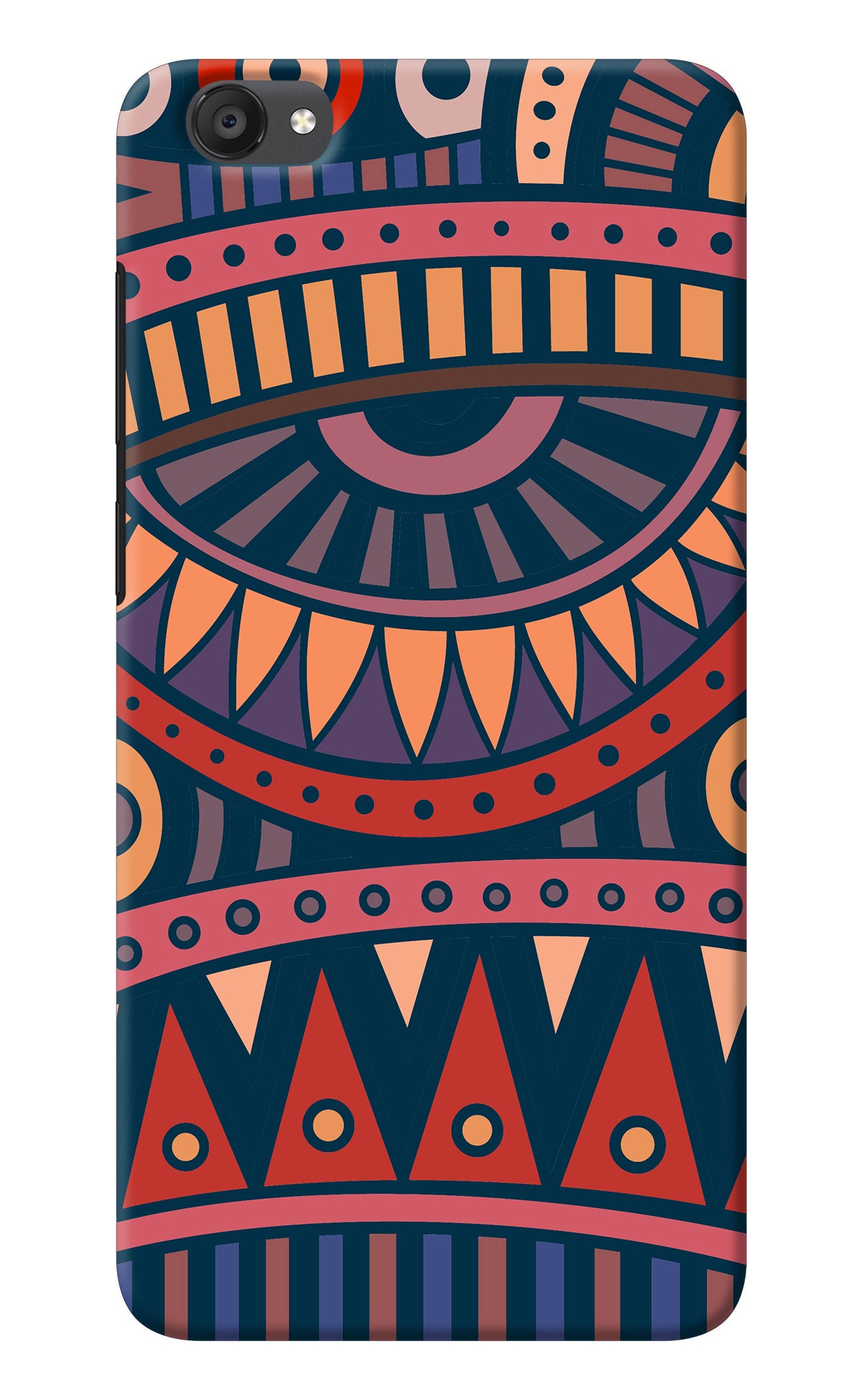 African Culture Design Vivo Y55s Back Cover