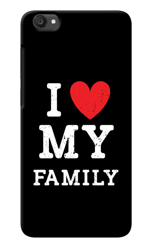 I Love My Family Vivo Y55s Back Cover