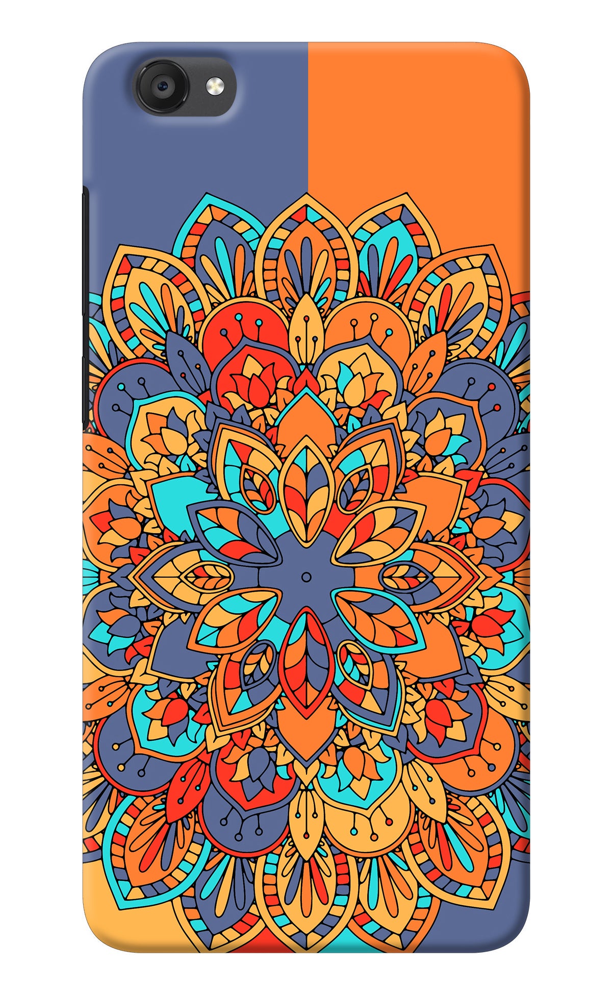 Color Mandala Vivo Y55s Back Cover