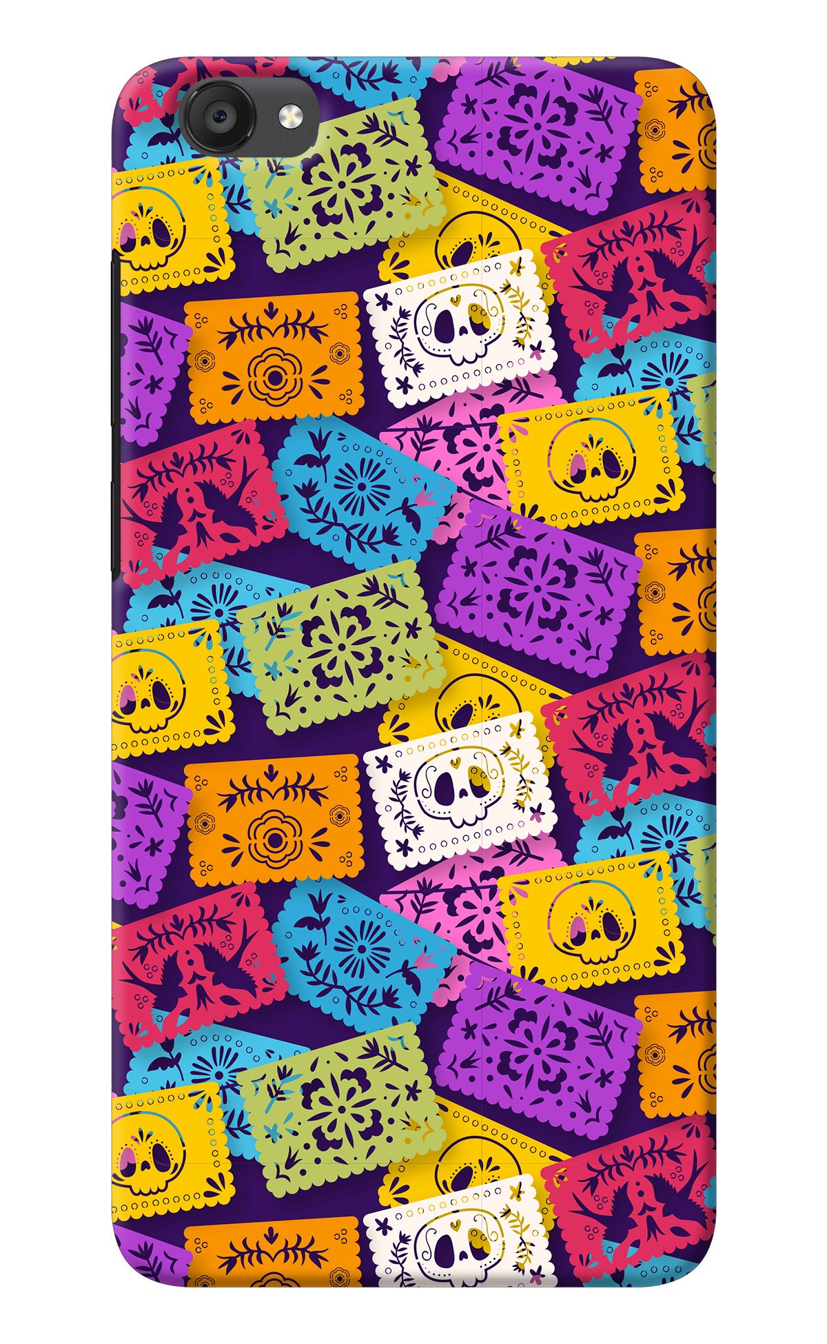 Mexican Pattern Vivo Y55s Back Cover