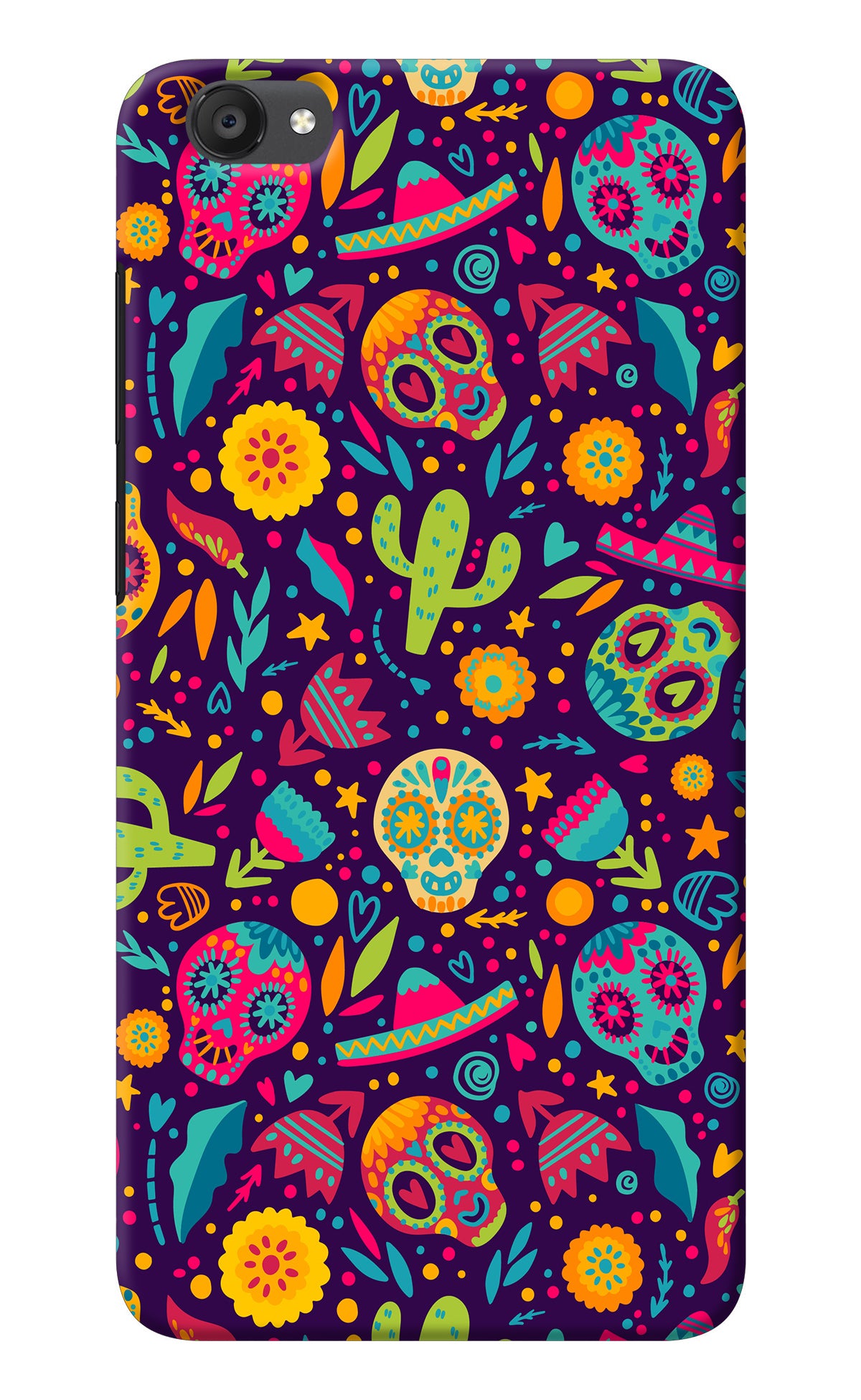 Mexican Design Vivo Y55s Back Cover