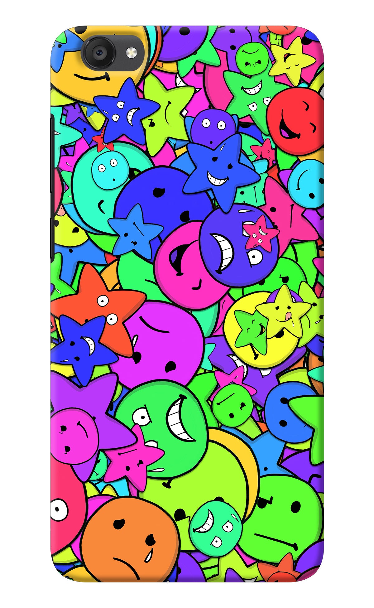 Fun Doodle Vivo Y55s Back Cover