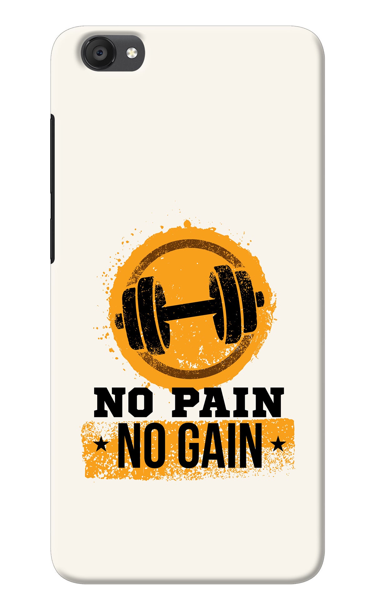 No Pain No Gain Vivo Y55s Back Cover