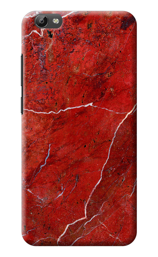 Red Marble Design Vivo Y66 Back Cover