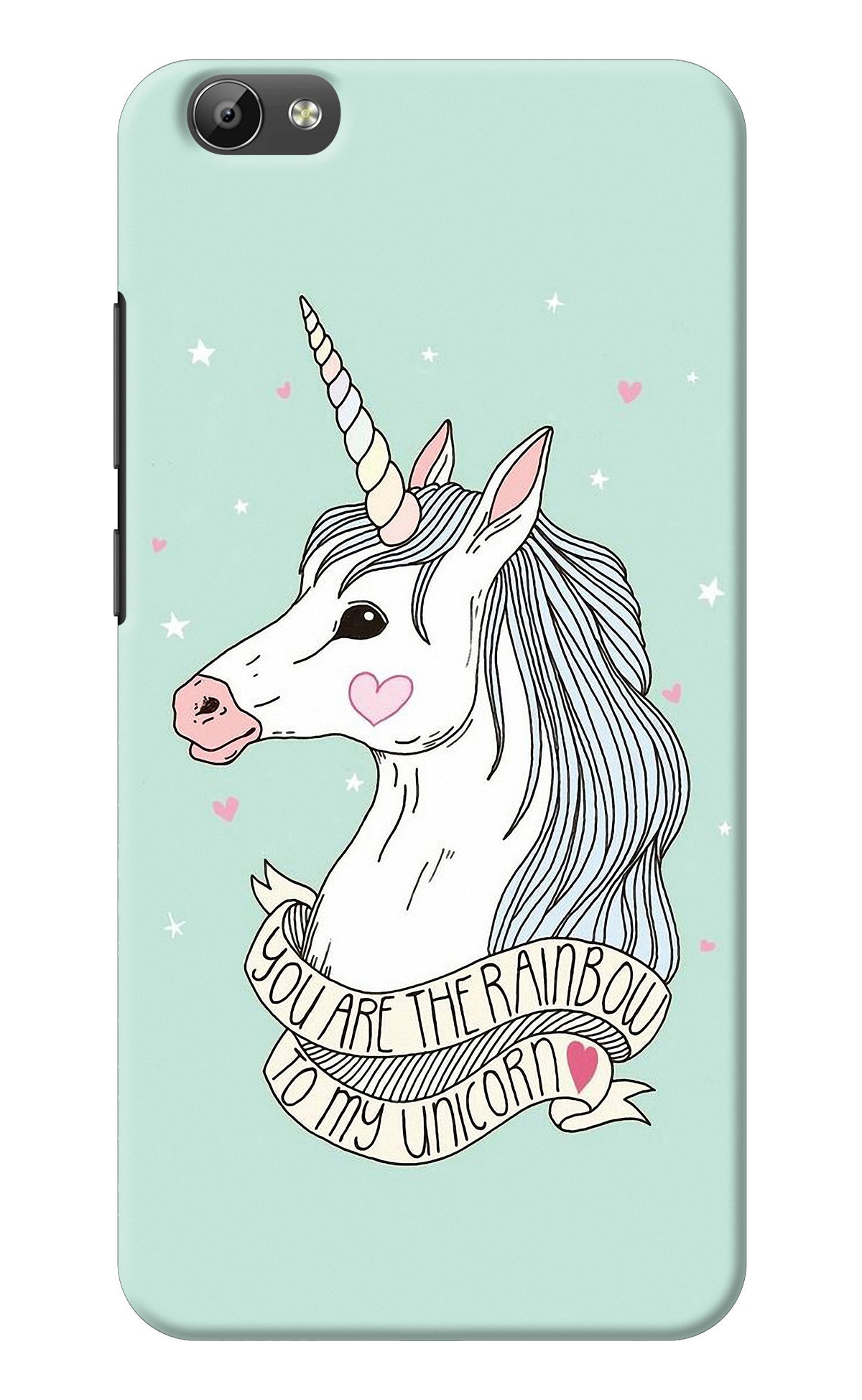 Unicorn Wallpaper Vivo Y66 Back Cover