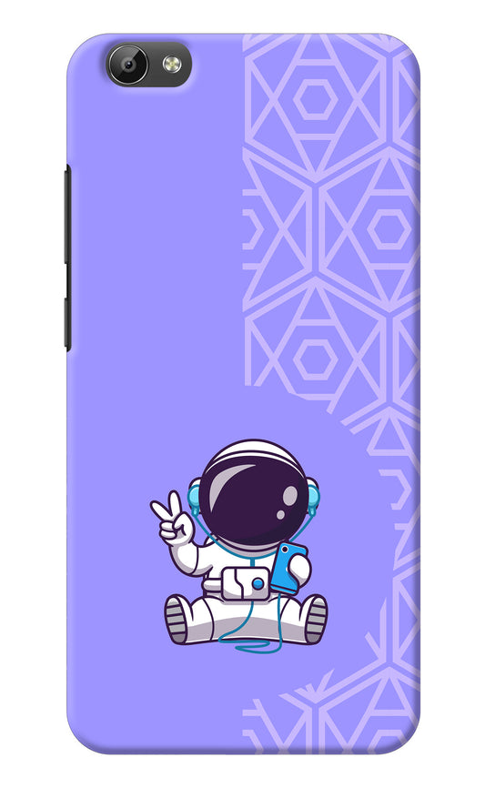 Cute Astronaut Chilling Vivo Y66 Back Cover