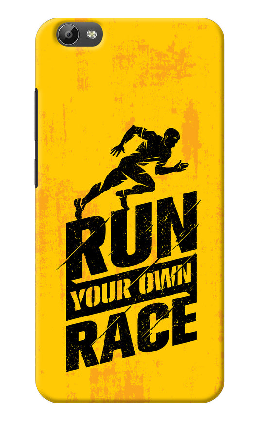 Run Your Own Race Vivo Y66 Back Cover