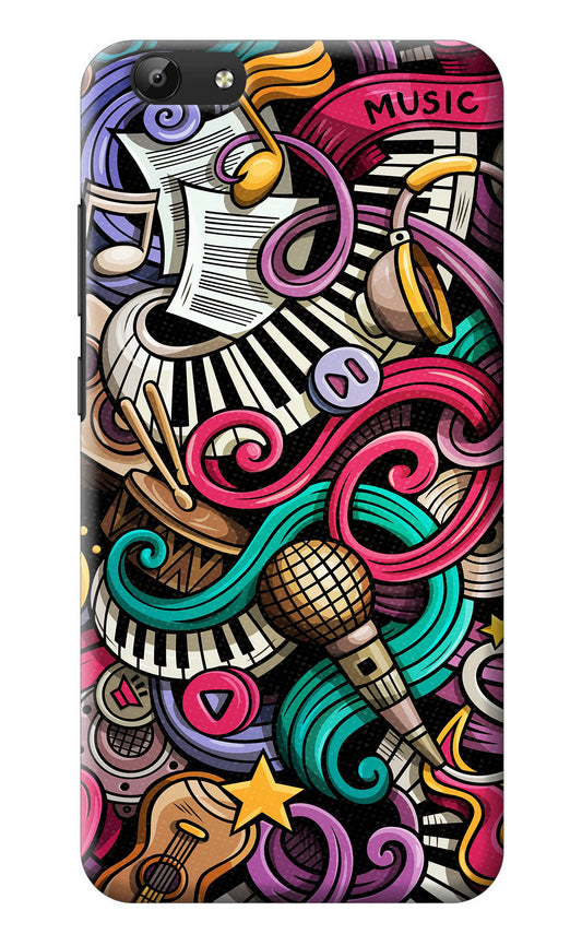 Music Abstract Vivo Y69 Back Cover