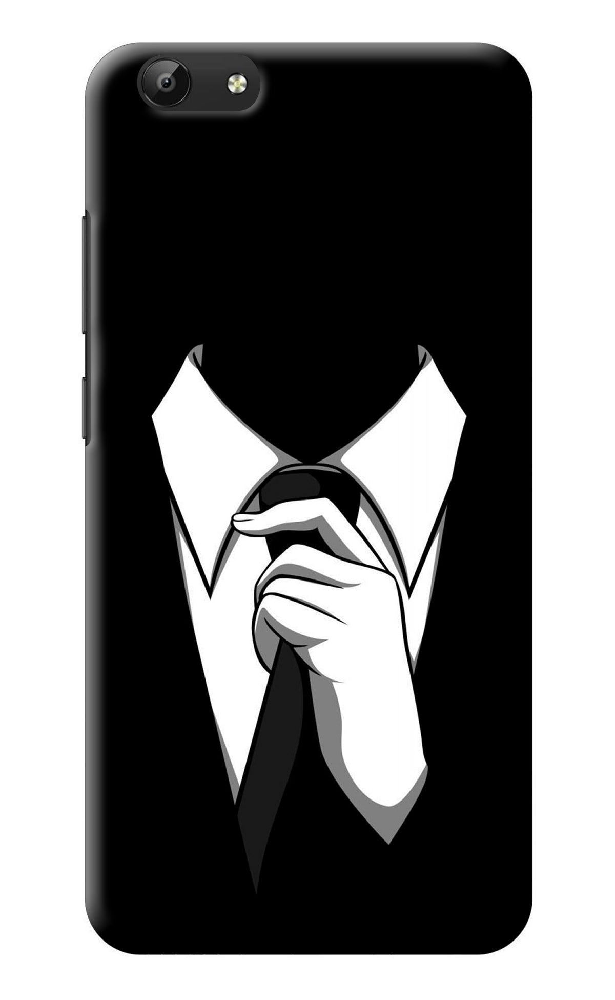 Black Tie Vivo Y69 Back Cover