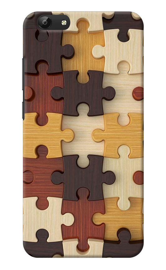 Wooden Puzzle Vivo Y69 Back Cover