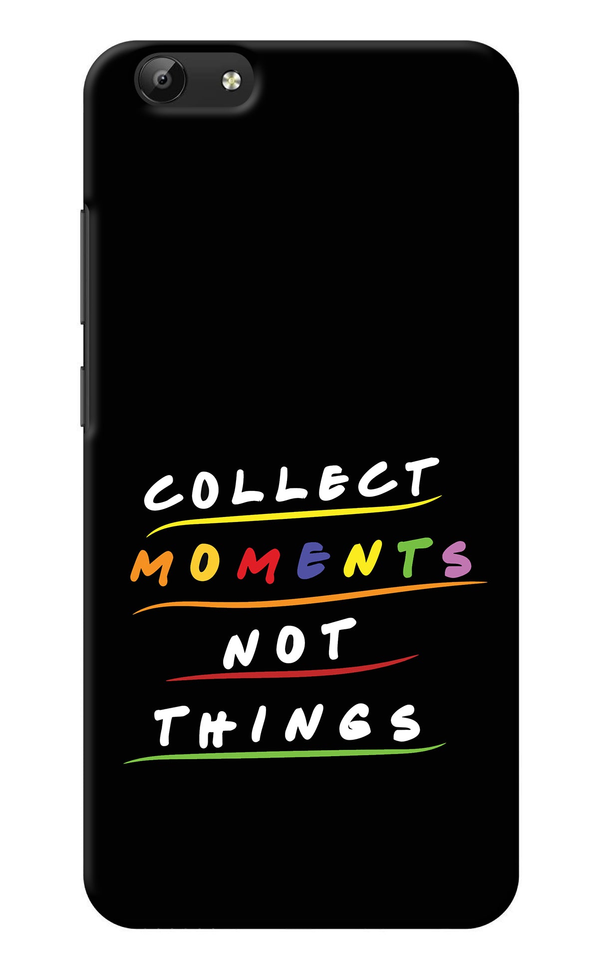 Collect Moments Not Things Vivo Y69 Back Cover