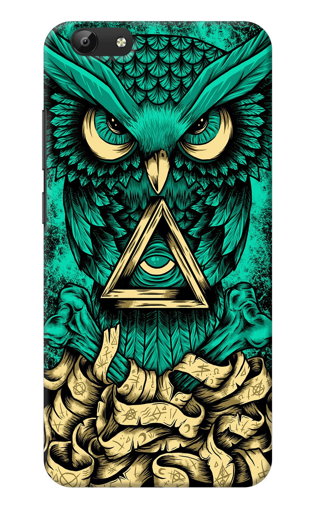 Green Owl Vivo Y69 Back Cover