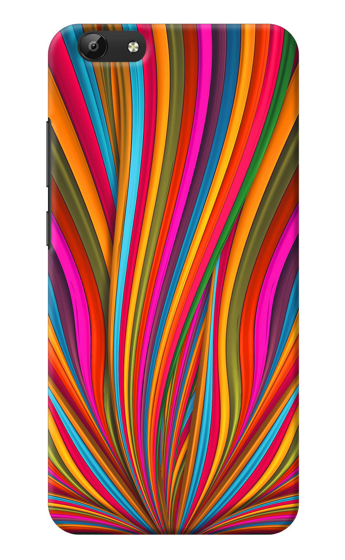 Trippy Wavy Vivo Y69 Back Cover