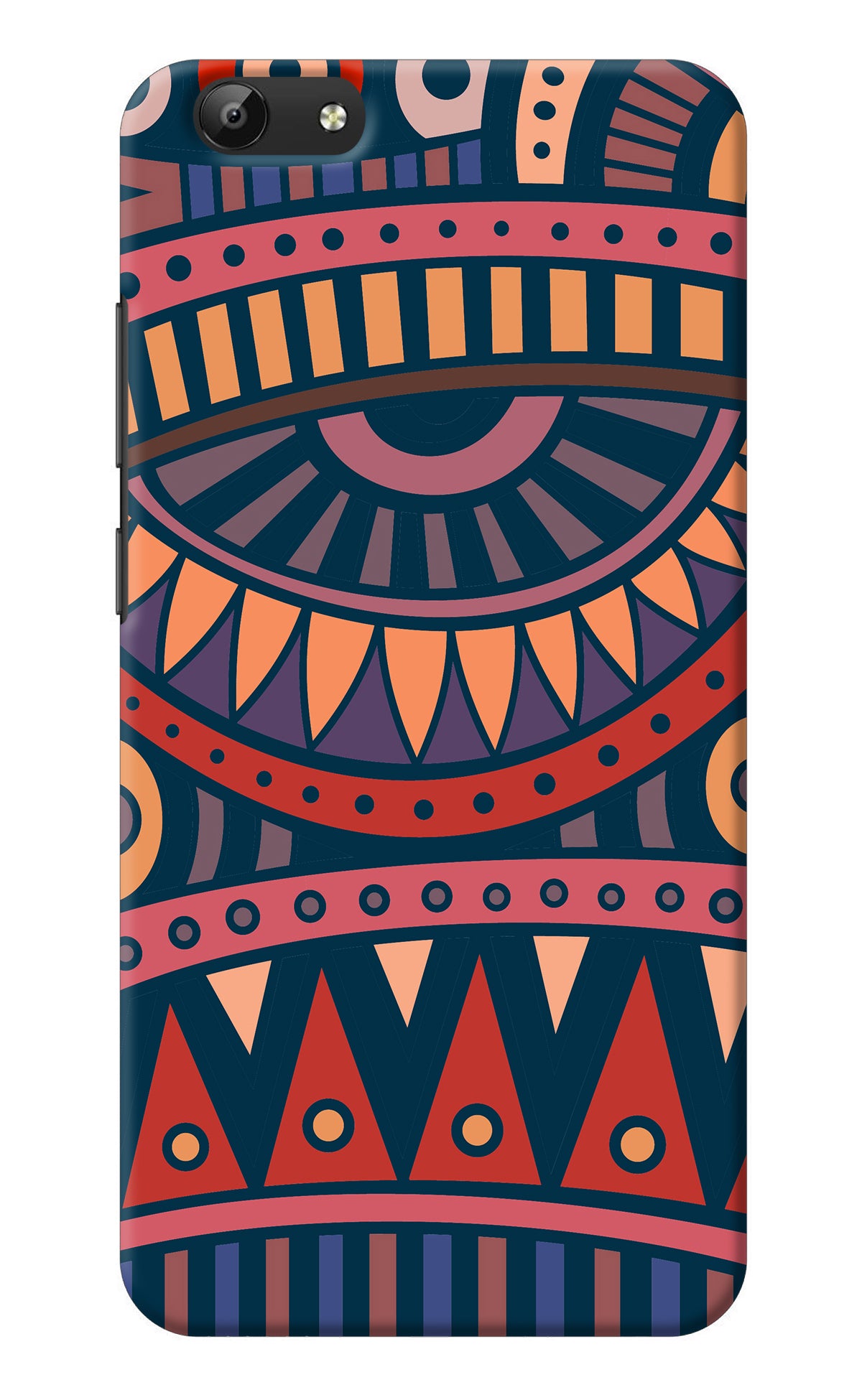 African Culture Design Vivo Y69 Back Cover