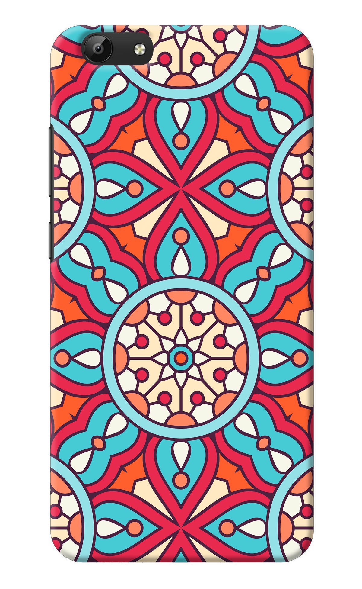 Mandala Geometric Vivo Y69 Back Cover