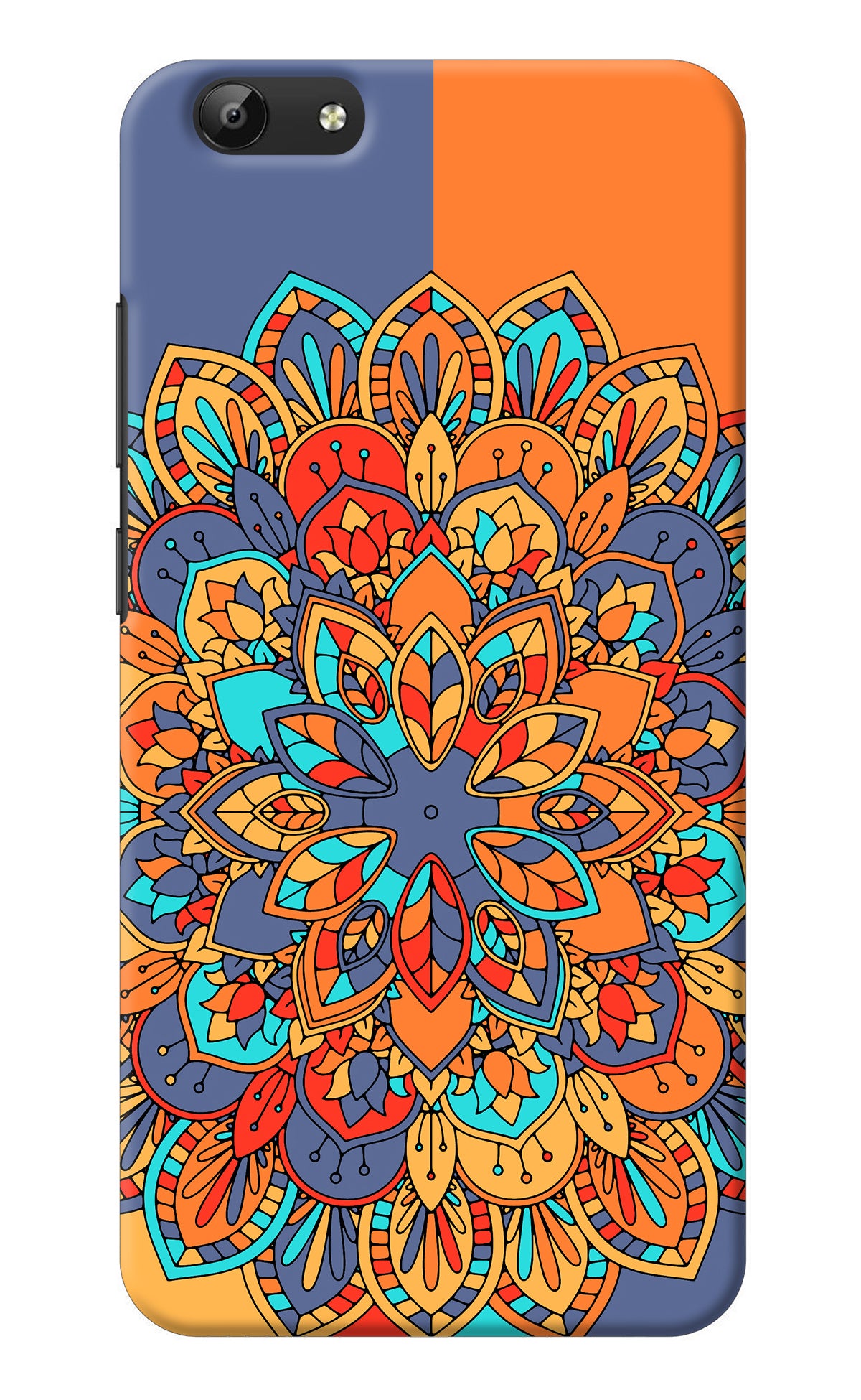 Color Mandala Vivo Y69 Back Cover