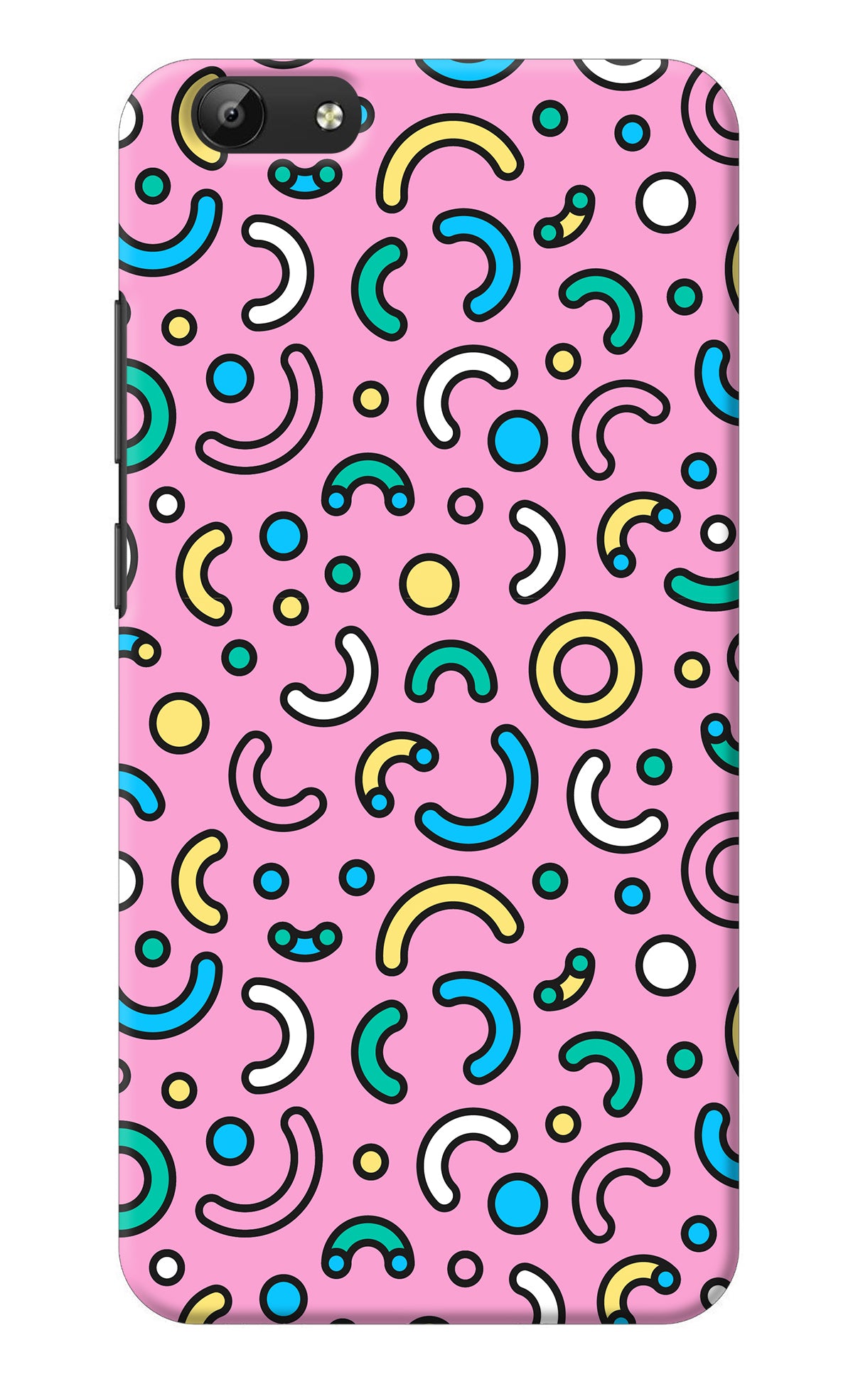 Memphis Design Vivo Y69 Back Cover