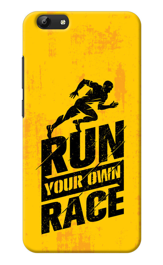 Run Your Own Race Vivo Y69 Back Cover