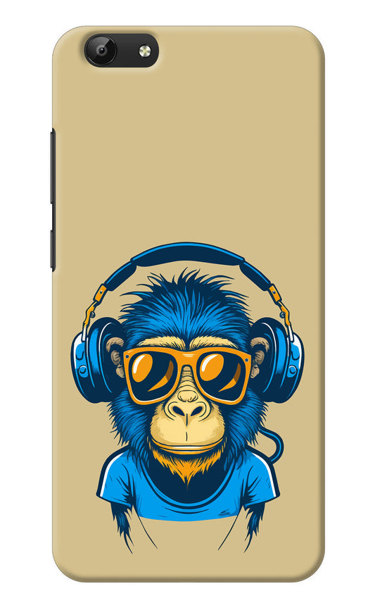 Monkey Headphone Vivo Y69 Back Cover