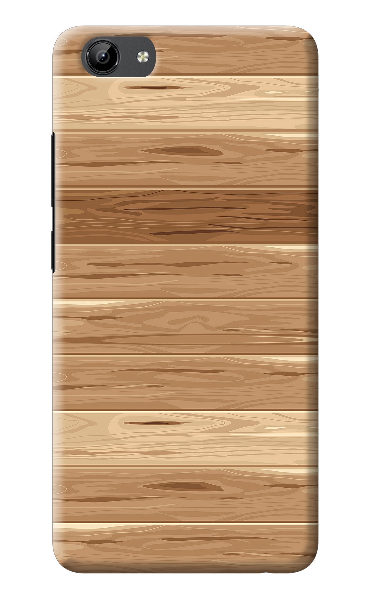 Wooden Vector Vivo Y71 Back Cover