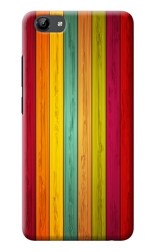 Multicolor Wooden Vivo Y71 Back Cover